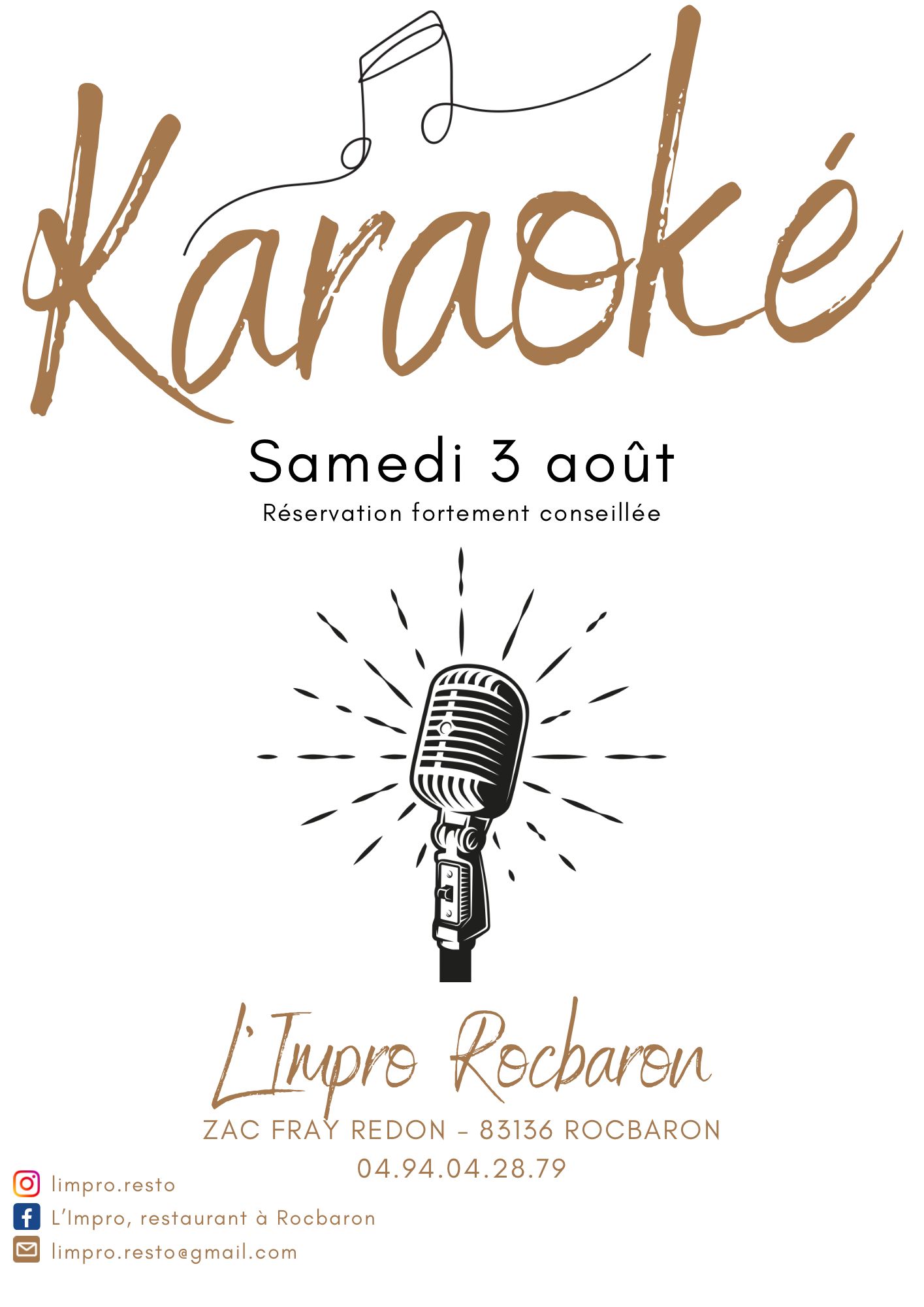 Le Karaoké de l’Impro